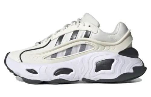 Adidas Originals Oznova Slip Resistant Abrasion Resistant Low top Sports Casual Shoes Women's White Black
