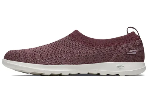 Skechers GO WALK Lite Casual Shoes Women's Low Top Pink