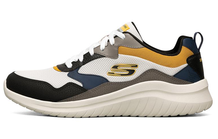 Skechers Ultra Flex 2.0 Low Top Running Shoes Black/Yellow/White