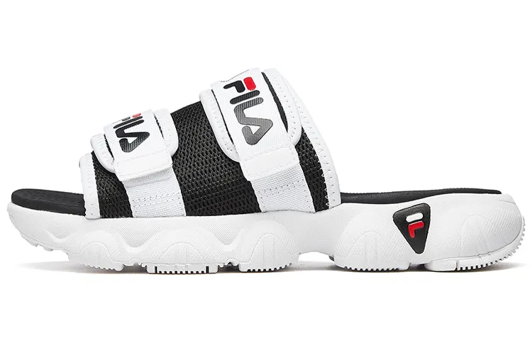 FILA JaggerSports Slipper White/Black Women's