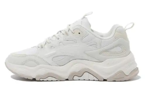 FILA Tiny Rumble V2 Abrasion Resistant Abrasion Resistant Low top Casual Shoes Unisex Beige