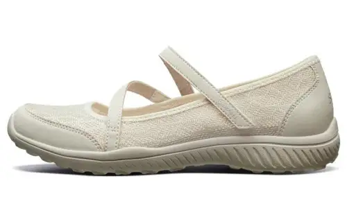 Skechers Be Light Breathable And Lightweight Low top Sports Casual Shoes Women's Beige