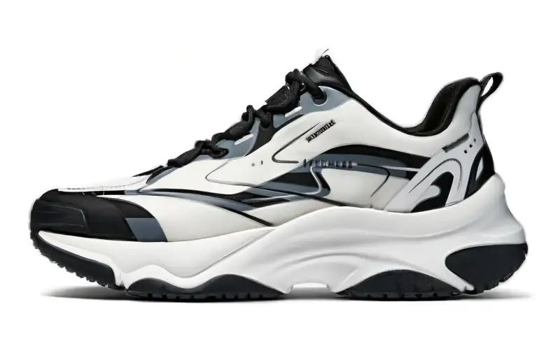 Skechers MOONHIKER Low top Casual Shoes Men's White Black