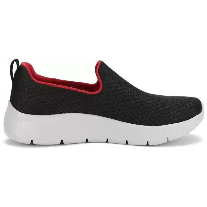 Skechers Go Walk Fle Cushioning Abrasion Resistant Cushioning, Wear Resistant Low top Casual Shoes Men’s Black Red