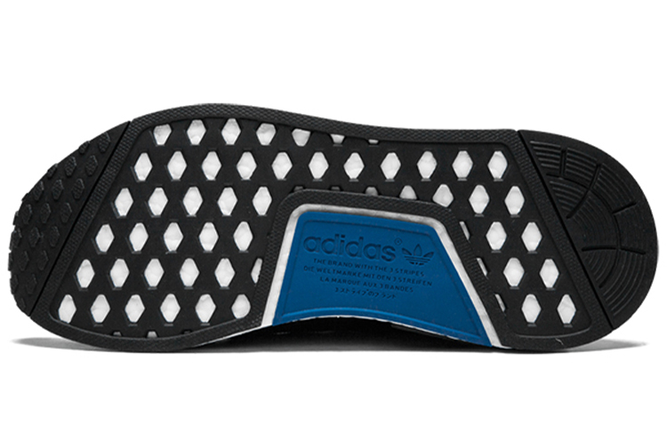 Мужские кроссовки adidas Originals NMD (черно-белый) — Чёрный / белый — фото 4