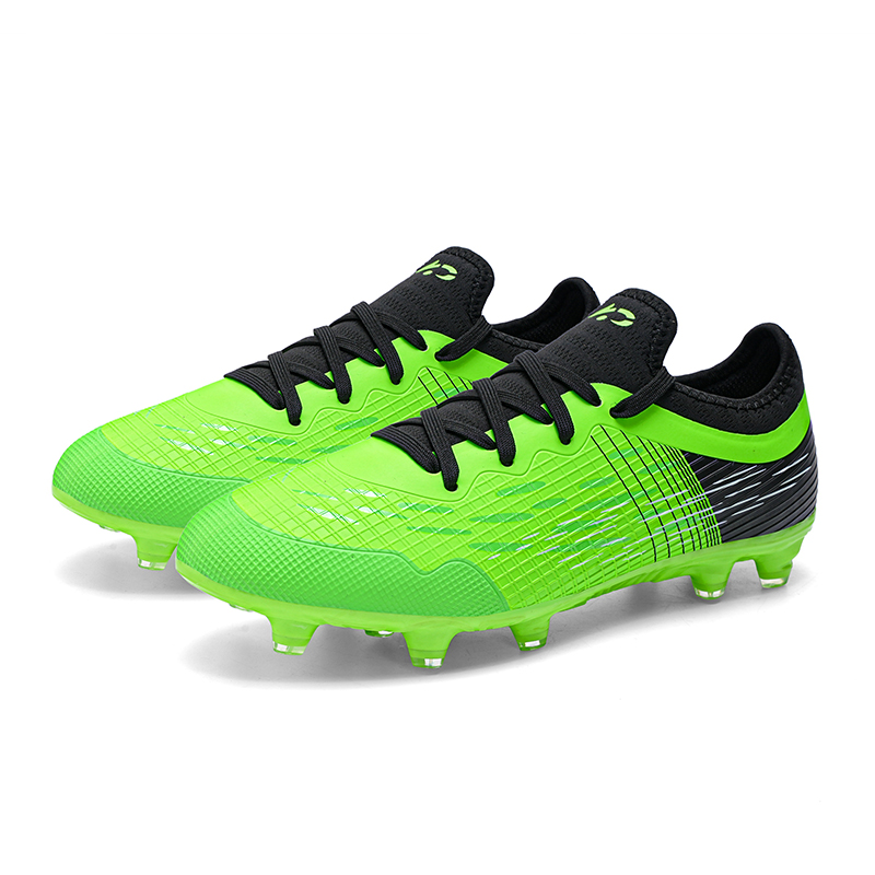 ATAY Slip Resistant Abrasion Resistant Slip Resistant Abrasion Resistant Soccer Shoes Unisex Green