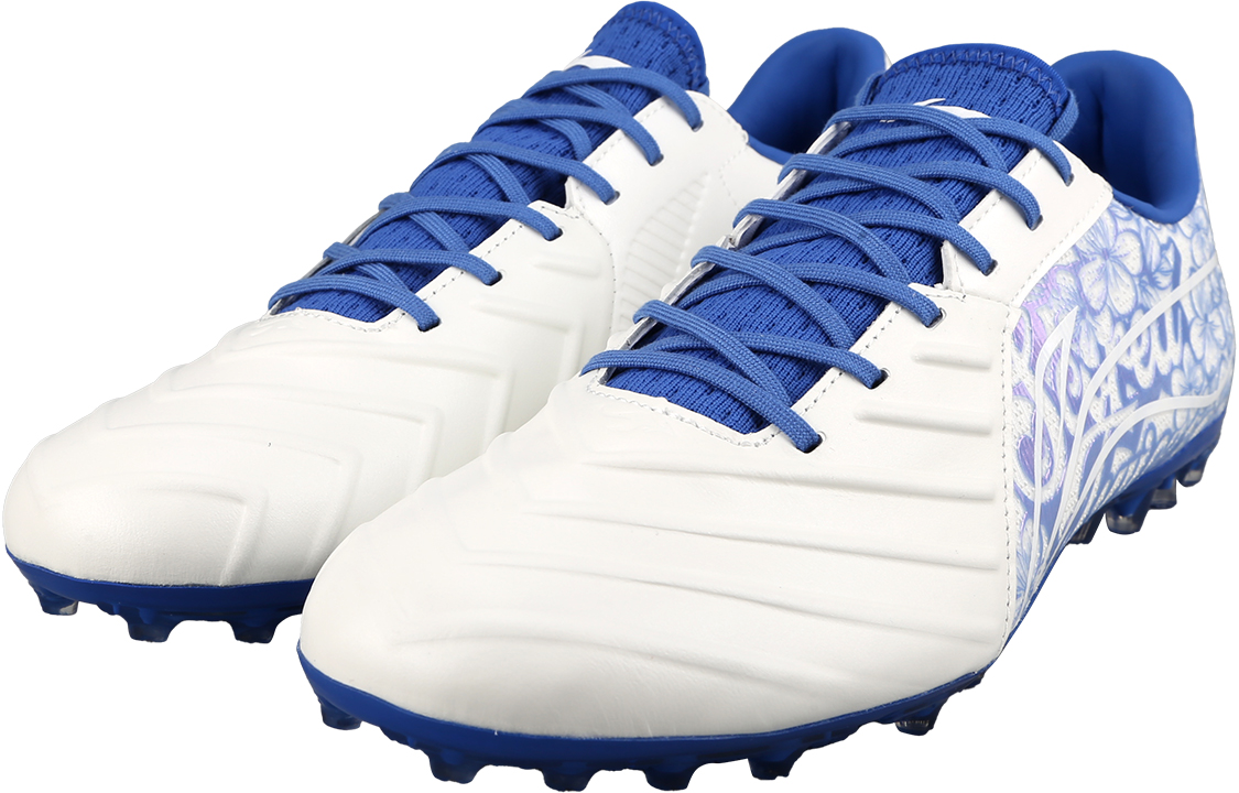 Li Ning Brocade TF Turf Firm Ground, Artificial Turf Soccer Shoes Men’s Blue White