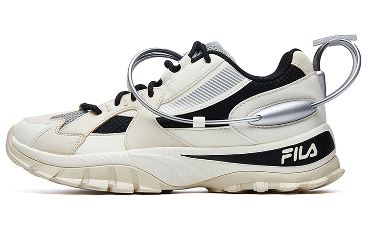 Мужские кроссовки Fila FUSION Lifestyle (сине-черные) — Белый / чёрный — фото 1