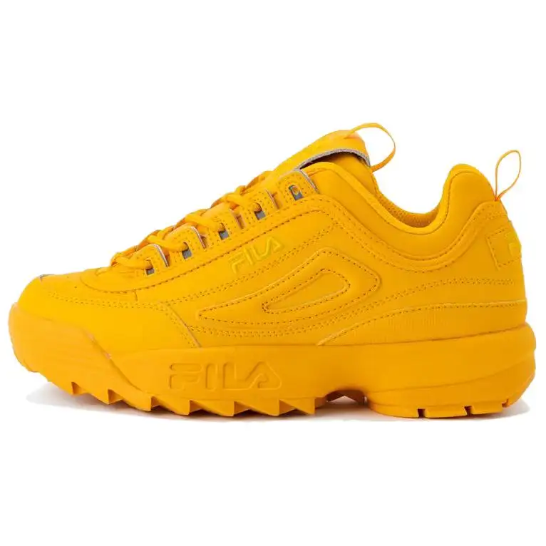 FILA Disruptor Low top Casual Shoes Women's Yellow