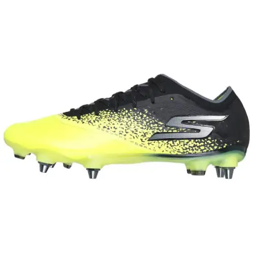 Skechers RAZOR 1.5 ELITE Soccer Shoes Unisex Yellow Black