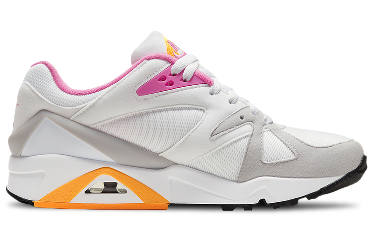 Женские кроссовки Nike Air Max Triax 91 "Red Violet" (бело-серо-фиолетовые) — Белый / серый / фиолетовый — фото 2