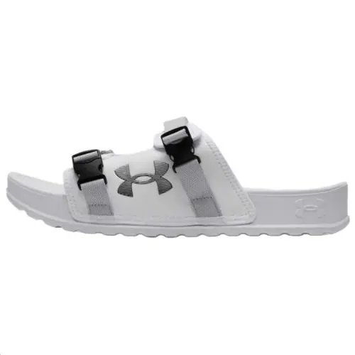 Under Armour Movement Slip Resistant Slide Slippers Unisex White