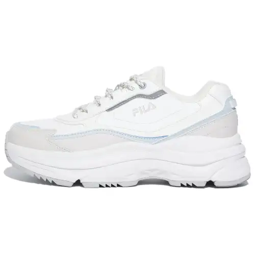 FILA Low top Casual Shoes Unisex White Korean Style