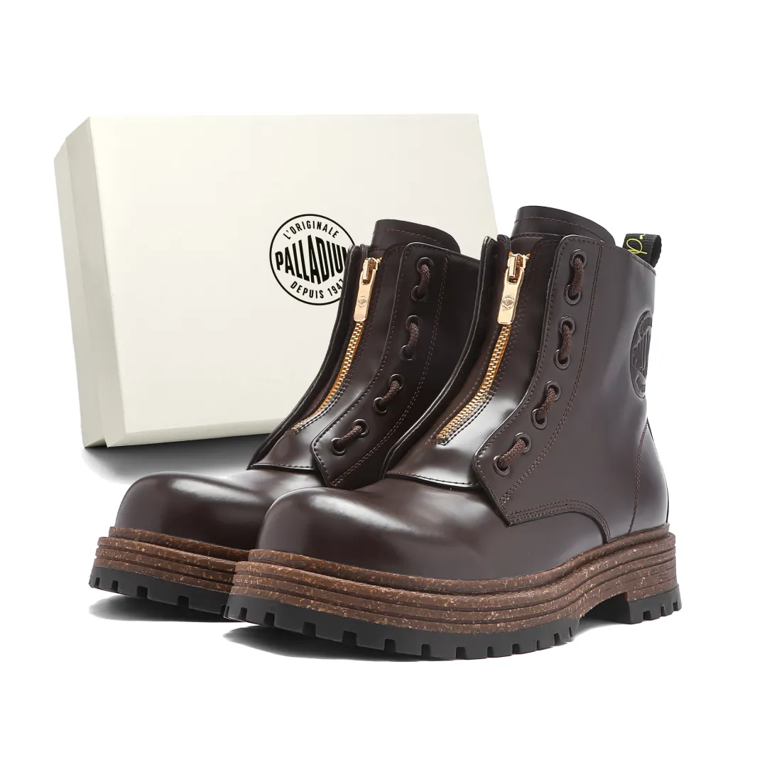 Palladium Combat Boots Unisex Black, Red