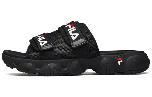 FILA Jagger Sports Slippers Black