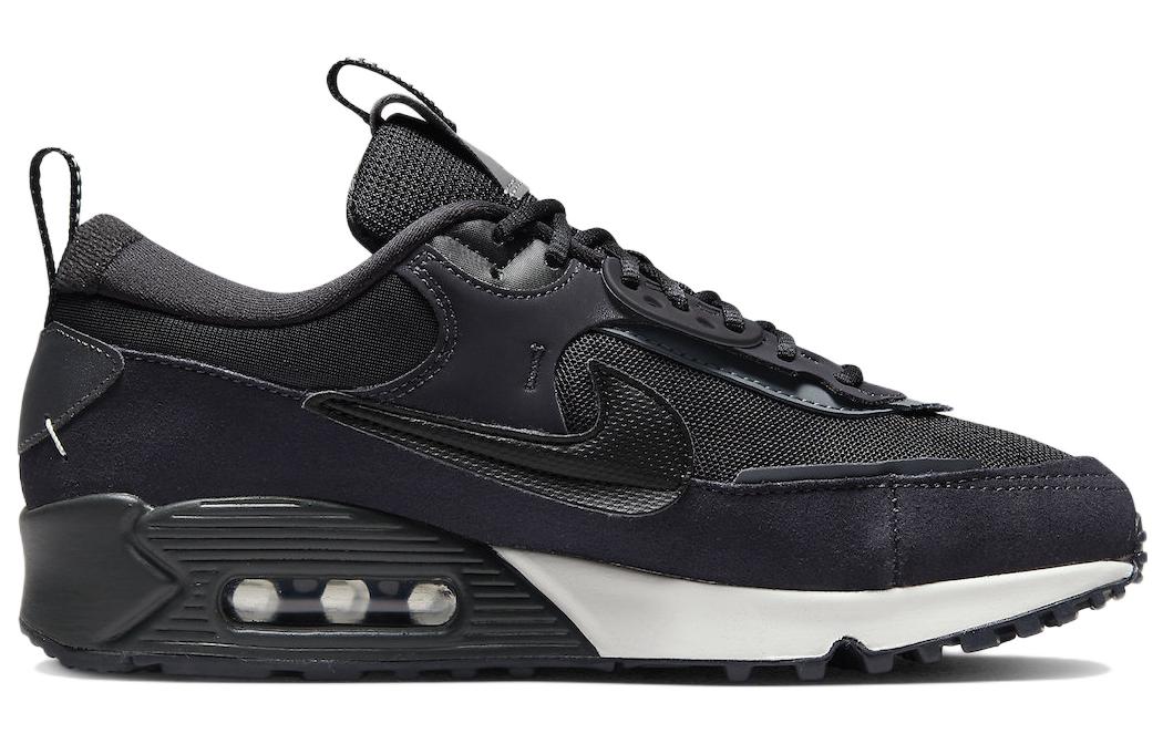 Женские кроссовки Nike Air Max 90 Futura (черные) — фото 2
