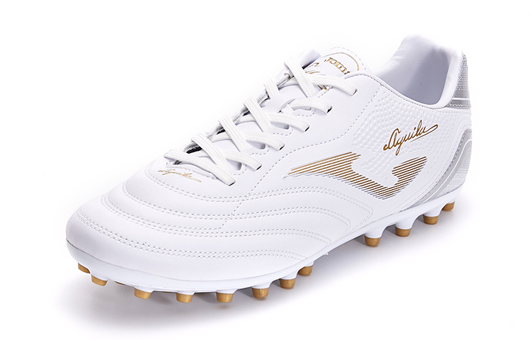 Joma MG Multi Ground Synthetic Leather Non slip Lightweight Soccer Shoes Men's White