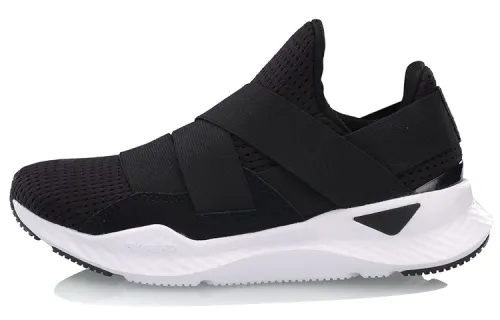 Li Ning EXD Casual Shoes Women's Low Top Standard Black/Standard White