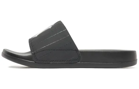 MLB Slipper Slide Slippers Unisex Black White