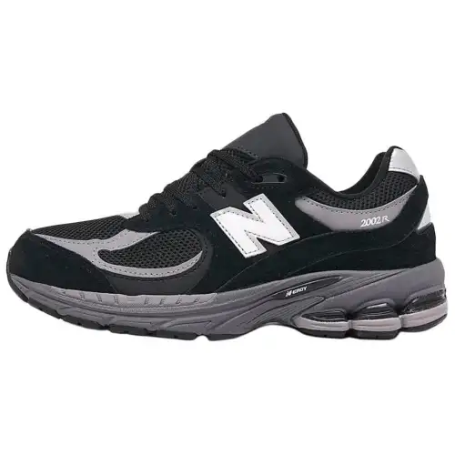 2002R New Balance 'Black Silver Metallic'