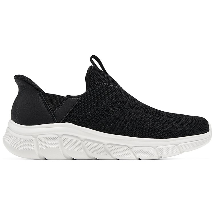 Skechers BOBS B FLEX Hands Free Slip on Shoes Abrasion Resistant Breathable Low top Casual Shoes Women’s Black
