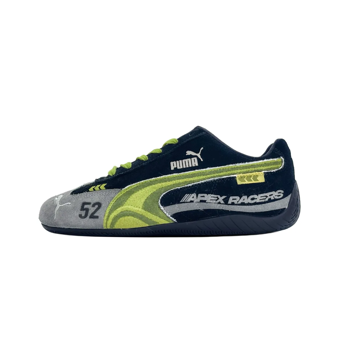 PUMA Speedcat Low top Casual Shoes Unisex Black Green