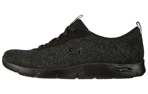 Skechers ARCH FIT REFINE Lavish Low top Casual Shoes Women's All Black