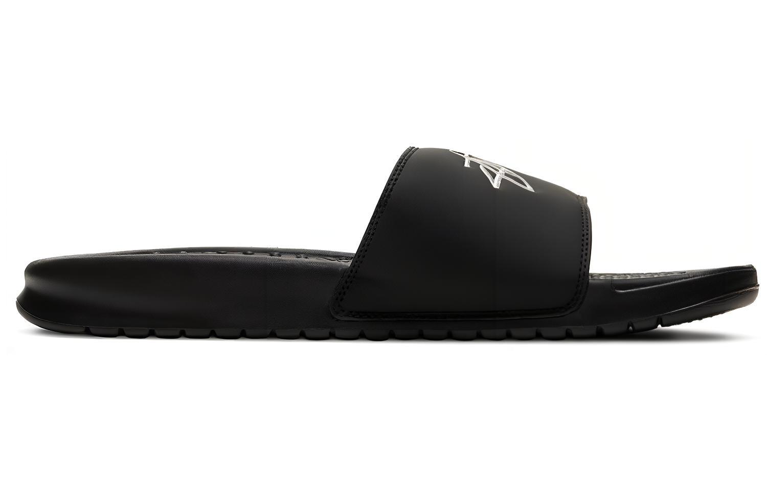 Сабо Nike × Stussy Benassi (черные) — фото 3