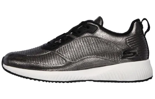Skechers Bobs Casual Shoes Women's Low Top Black/Silver