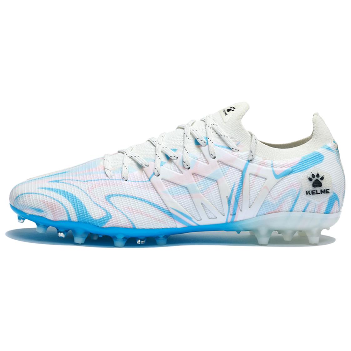 KELME Lightning 3.0 MG Multi Ground Soccer Shoes Unisex White Multicolor