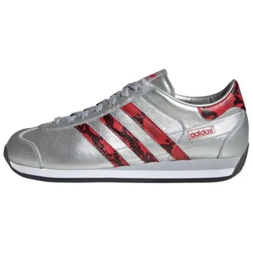 Country Adidas Originals Japan 'Snakeskin Pack - Silver Metallic Scarlet'