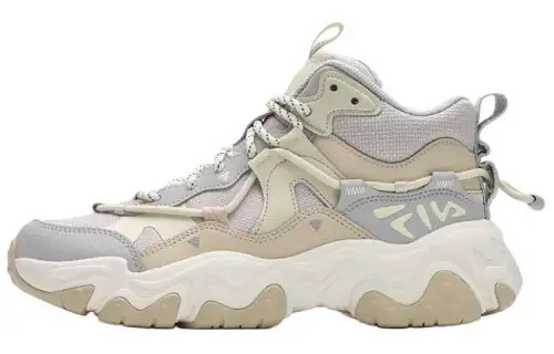 FILA FLUID 5 Cat Paw 5.0Mid Cushioning Low top Casual Shoes Men's Beige