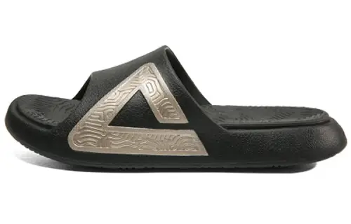 PEAK Taichi Classic Slippers Slide Slippers Men's Black Gold