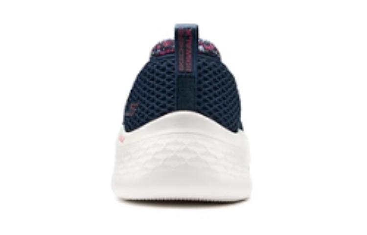 Skechers Cushioning, Wear Resistant Low top Casual Shoes Women’s Marine Blue Pink