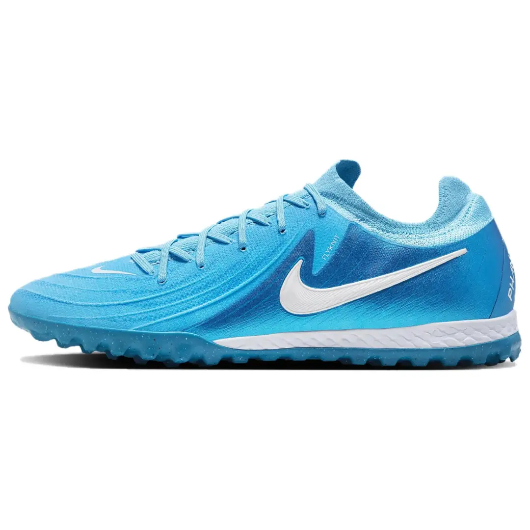 Nike Phantom GX 2 Pro TF Turf Soccer Shoes Unisex Blue White