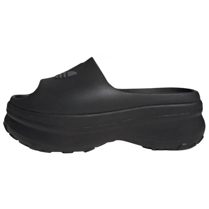 Adidas Originals AdiFOM Stan Slip Resistant Abrasion Resistant Slide Slippers Women's Black