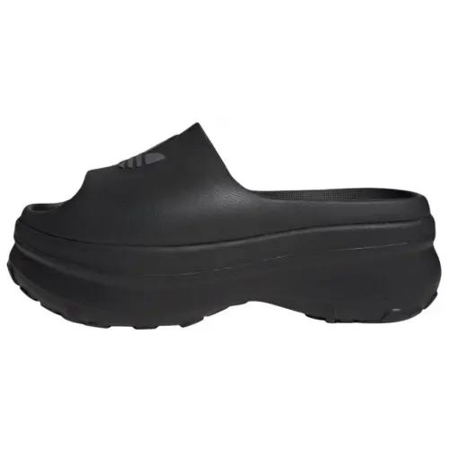 Adidas Originals AdiFOM Stan Slip Resistant Abrasion Resistant Slide Slippers Women's Black