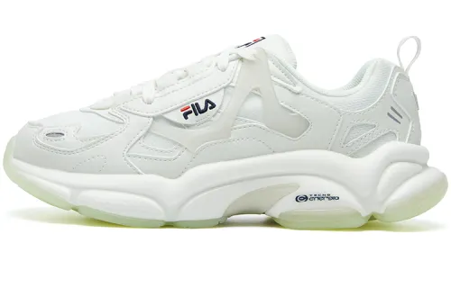 FILA FUSION File Chao brand RJV DX sports retro, breathable lightweight, low help life casual shoes female cream white