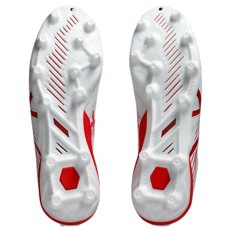 Asics SWIFT STRIKE FG Firm Ground Abrasion Resistant Soccer Shoes Men’s White