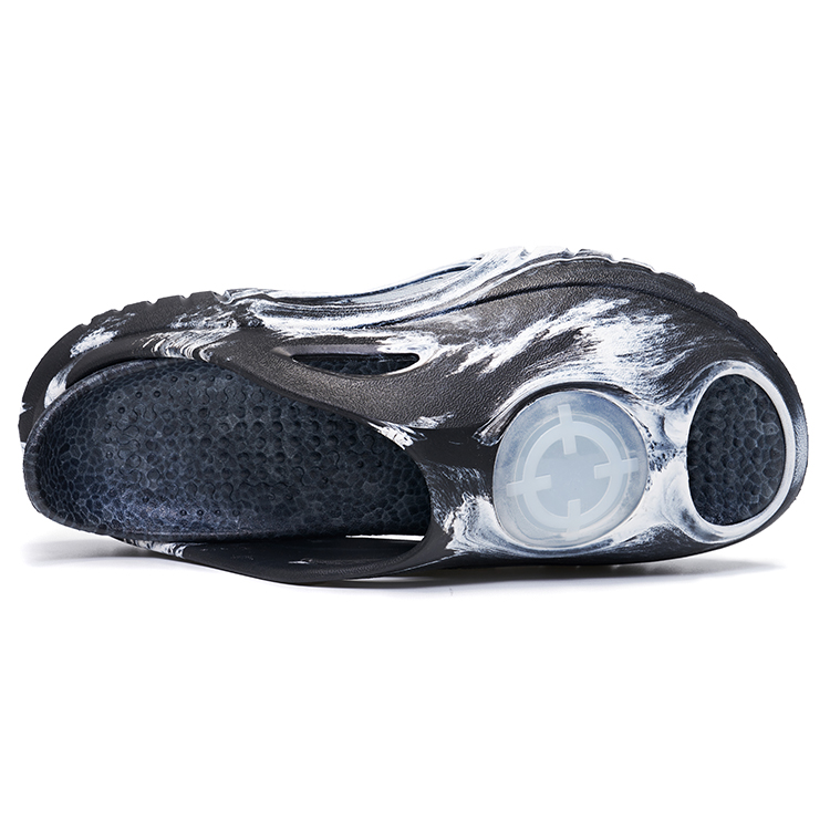 RIGORER Slide Slippers Unisex Night Black, The True White
