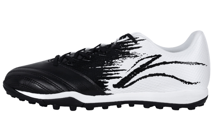 Li Ning TF Turf Artificial Turf Synthetic Leather Cushioning Slip Resistant Abrasion Resistant Soccer Shoes Men’s