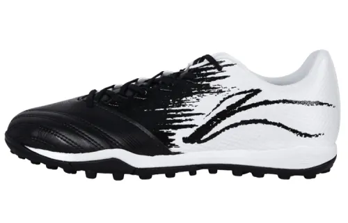 Li Ning TF Turf Artificial Turf Synthetic Leather Cushioning Slip Resistant Abrasion Resistant Soccer Shoes Men's