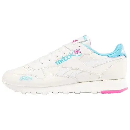 Reebok Classic Leather Soft And Comfortable Low top Casual Shoes Women's White