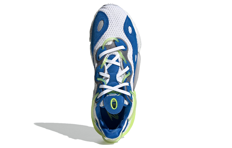 Кроссовки adidas Torsion (бело-сине-зеленые) — фото 5