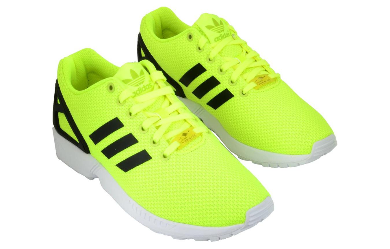 Кроссовки adidas originals ZX Flux (черно-зеленые) — Чёрныйзелёный — фото 3