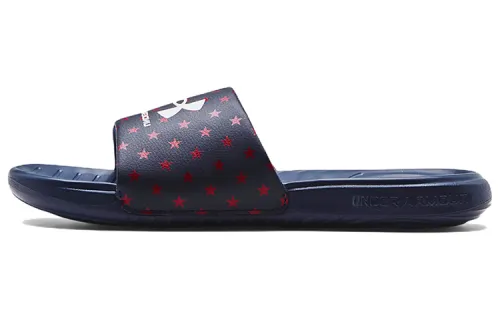 Under Armour Ansa Graphic Slides 'Academy Red'