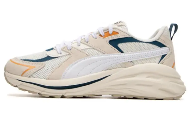 PUMA Hypnotic LS Low top Casual Shoes Unisex Beige Blue