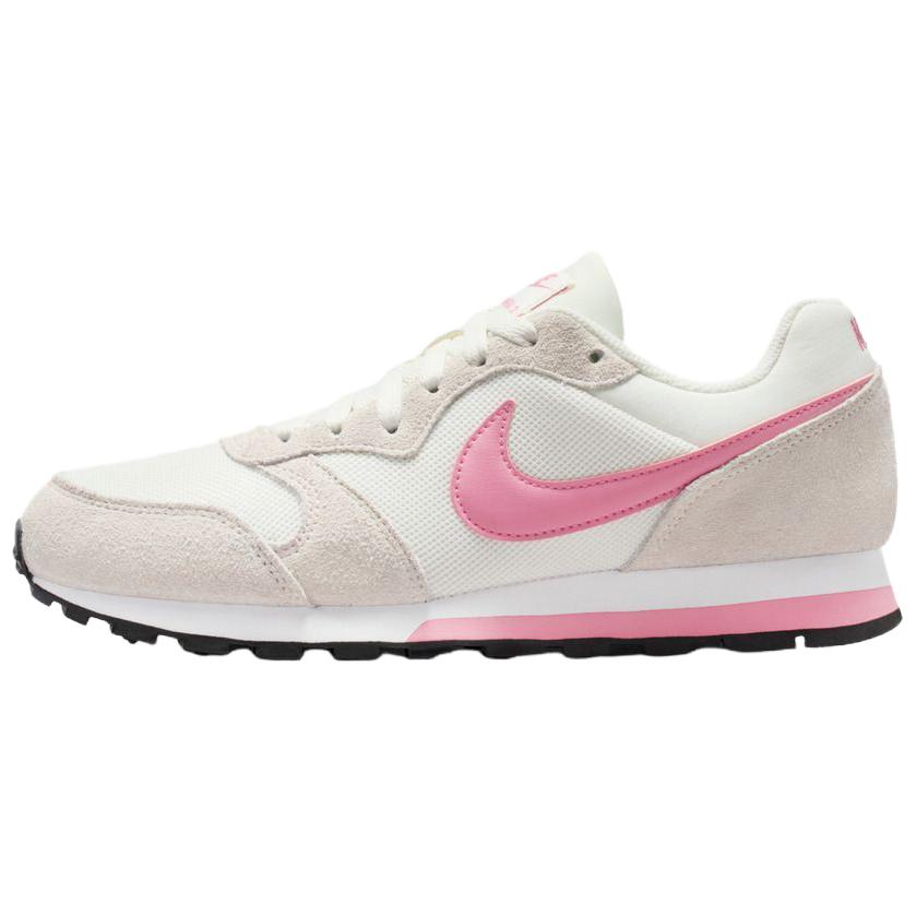 Женские кроссовки Nike MD Runner 2 (бело-розовые)