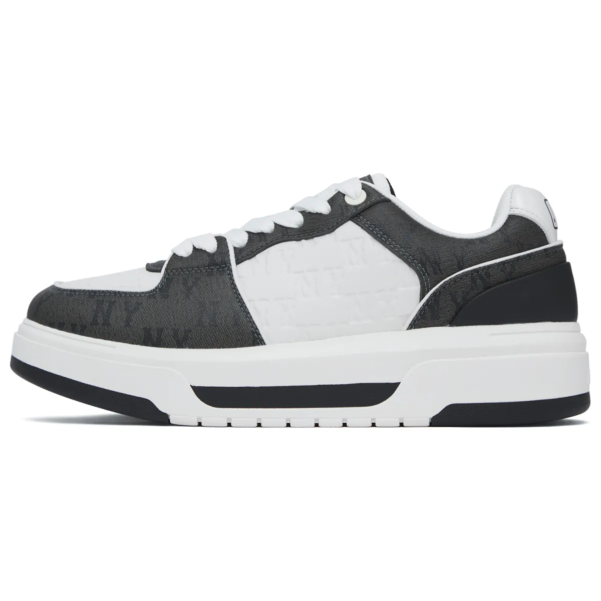 MLB Chunky Liner Low-top Skateboard Shoes Unisex Black