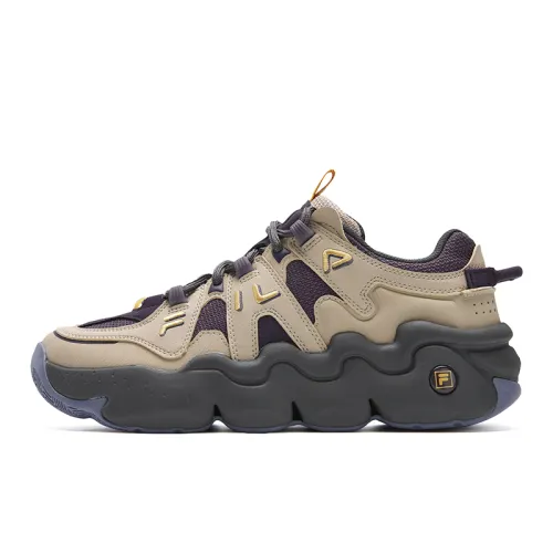 FILA Panini Slip Resistant, Abrasion Resistant, Lightweight Low top Casual Shoes Men's Brown